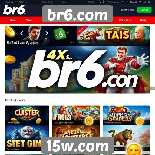 Comparativo entre br6.com e outros sites de jogos